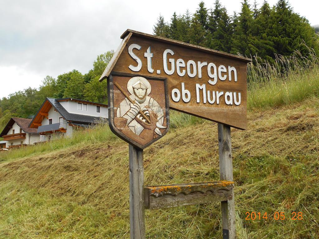 Pension Da Capo Sankt Georgen ob Murau Exteriör bild
