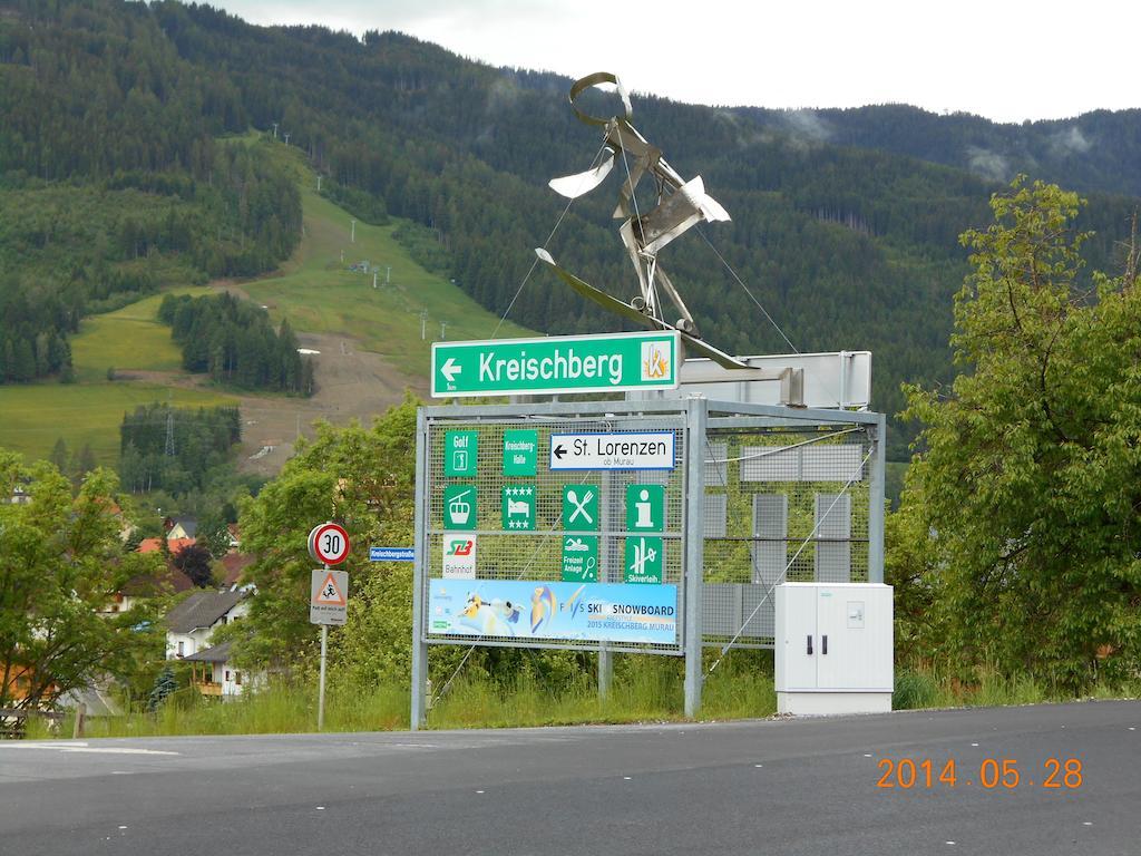 Pension Da Capo Sankt Georgen ob Murau Exteriör bild